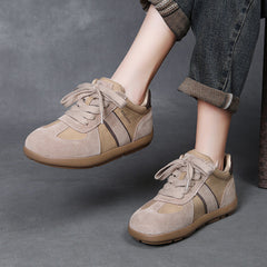 Retro Flat Casual German Army Trainer Shoes Newgew Shoes