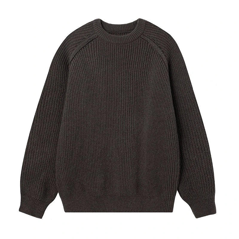 Rib Knit Fisherman Sweater Newgew