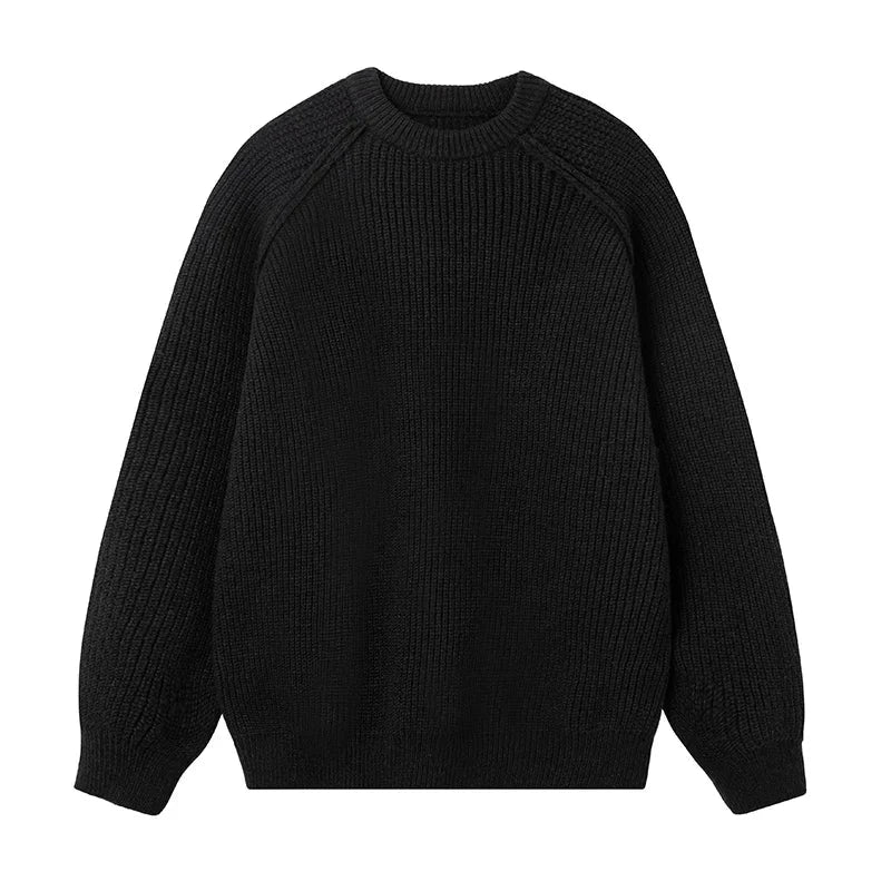 Rib Knit Fisherman Sweater Newgew