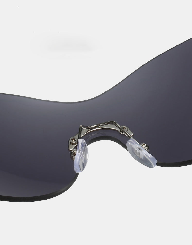 Rimless 'Star' Sunglasses Newgew