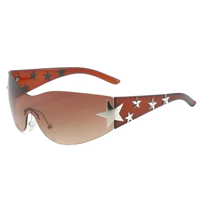 Rimless Superstar Y2K Sunglasses Newgew