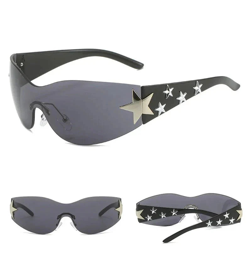 Rimless Superstar Y2K Sunglasses Newgew