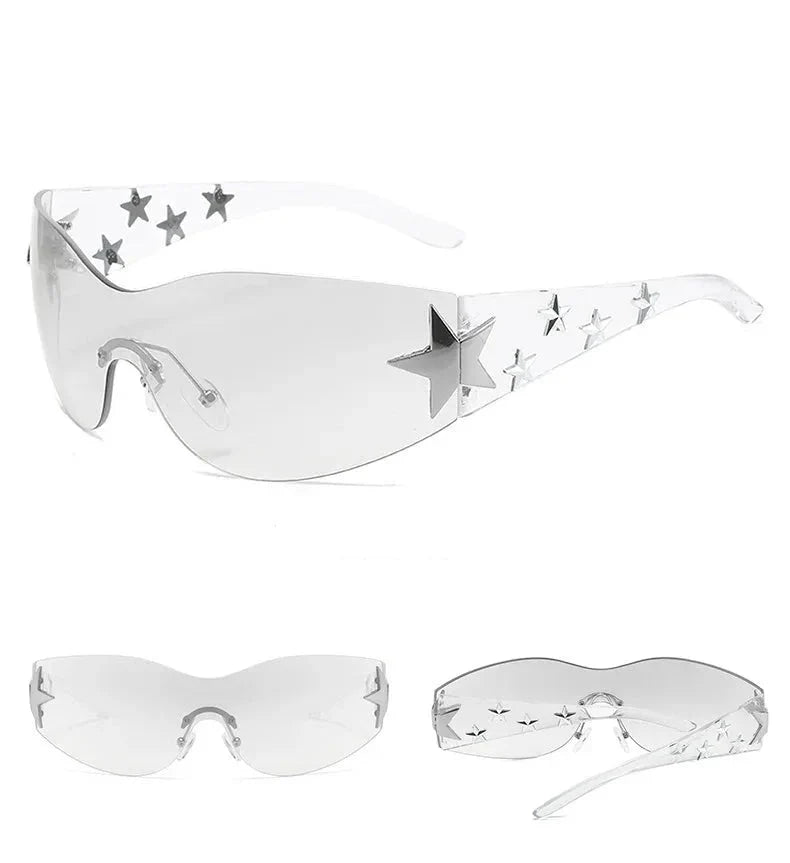 Rimless Superstar Y2K Sunglasses Newgew