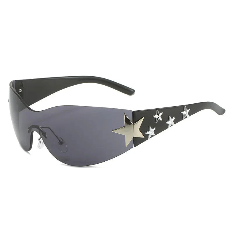 Rimless Superstar Y2K Sunglasses Newgew