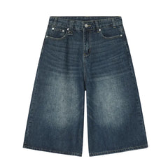 Long Length Baggy Vintage Wash Jorts Newgew