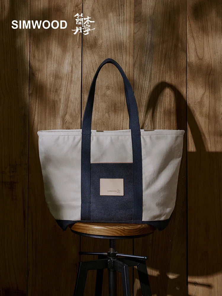 SIMWOOD Denim Tote Bag Newgew