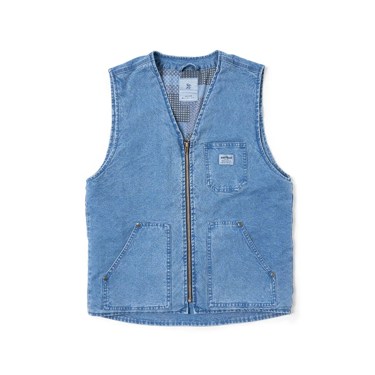 SIMWOOD Denim Workwear Vest Newgew