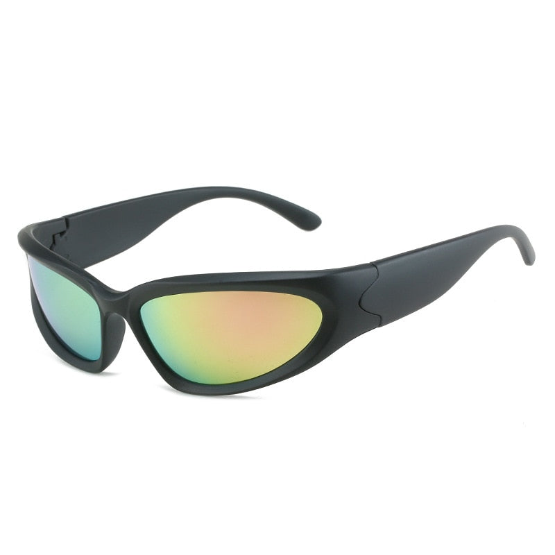 Polarized Wrap Around Y2K Sunglasses Newgew