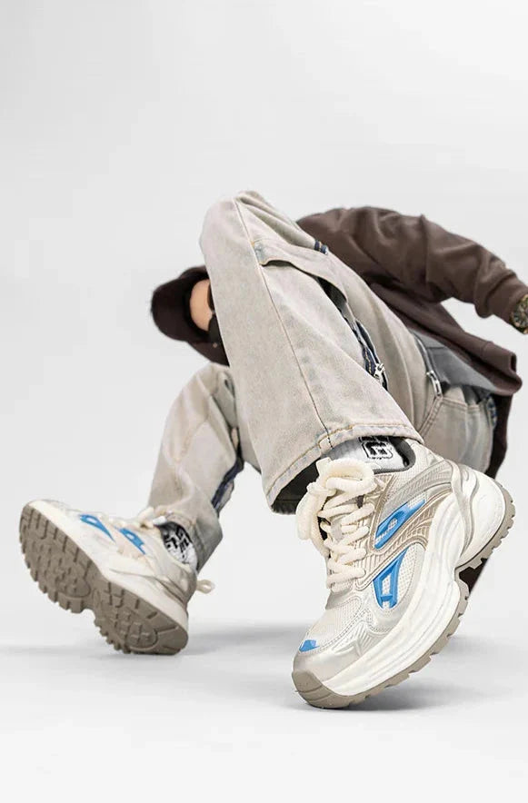 Sculpted Tech Mesh Sneakers Newgew