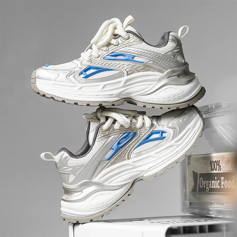 Sculpted Tech Mesh Sneakers Newgew