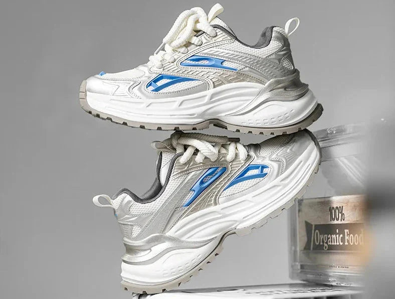 Sculpted Tech Mesh Sneakers Newgew