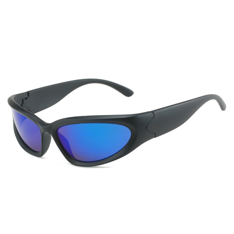Polarized Wrap Around Y2K Sunglasses Newgew