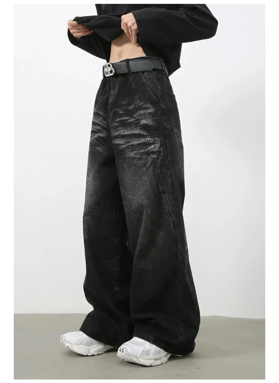 Shadow Fade Wide-Leg Jeans Newgew