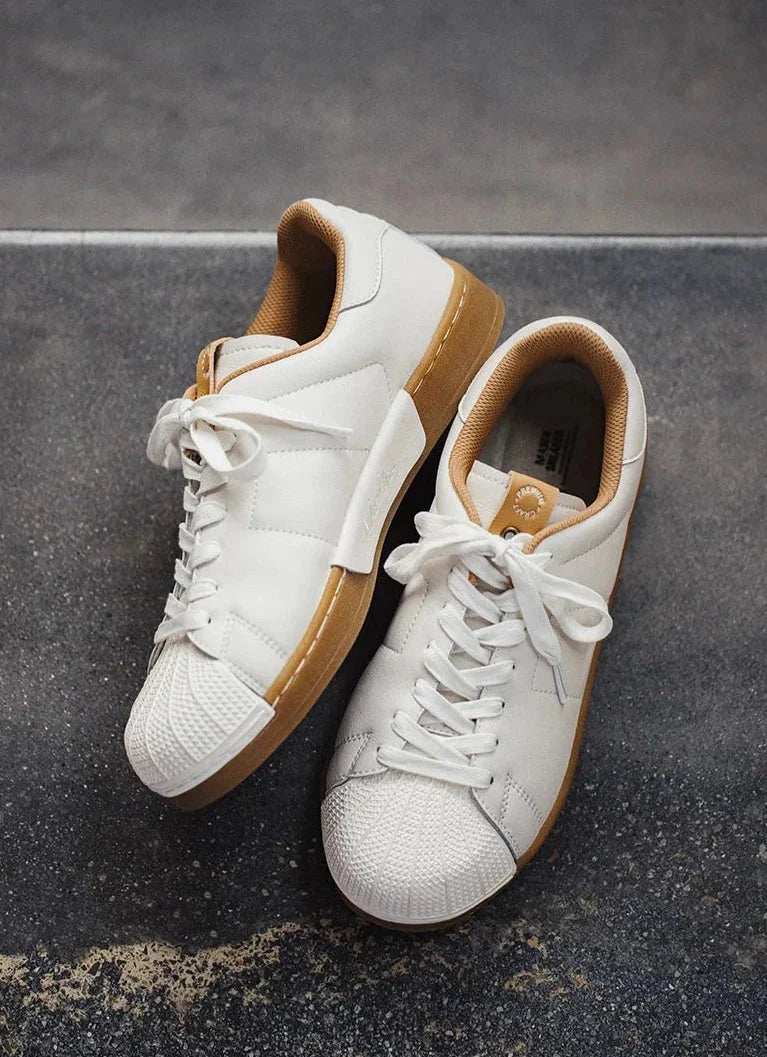 Shell Toe Gum Sole Sneakers Newgew