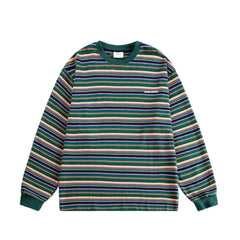 Skater Stripe Long Sleeve T-Shirt Newgew