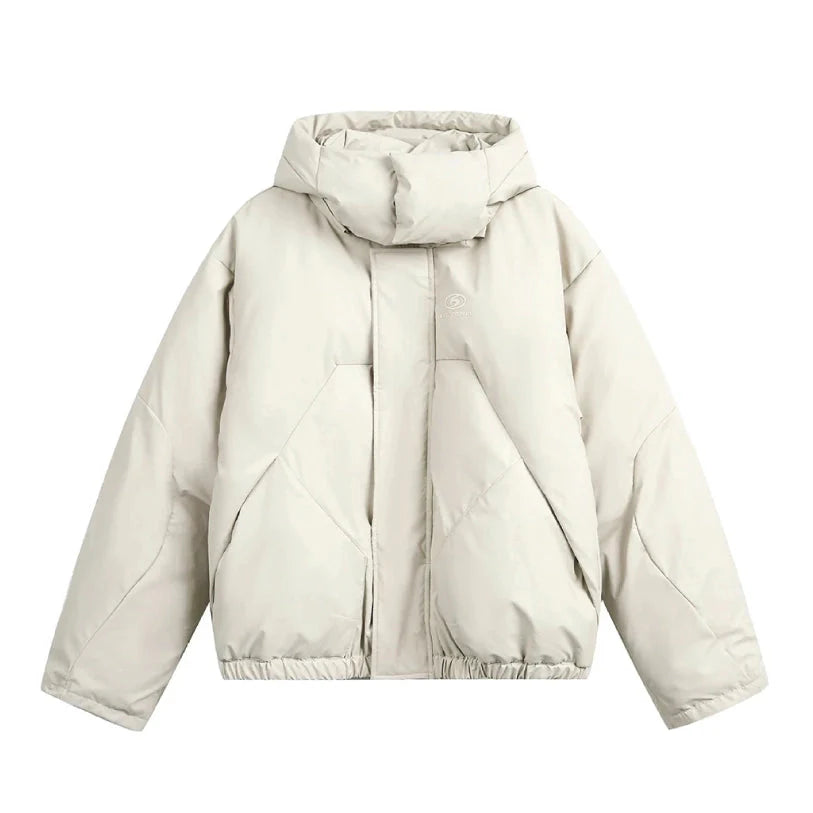 SnowDrift Detachable Hood Puffer Jacket Newgew