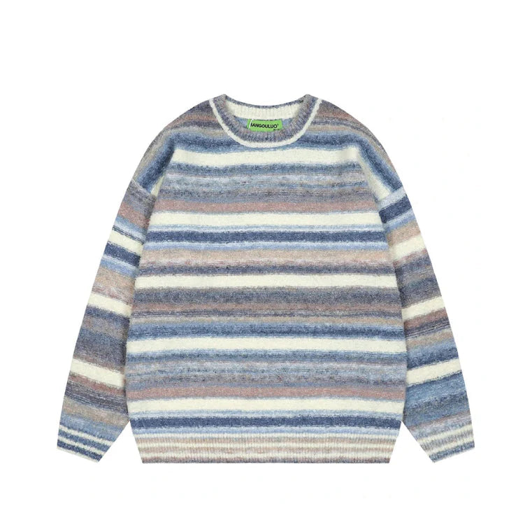 Space Dyed Stripe Sweater Newgew