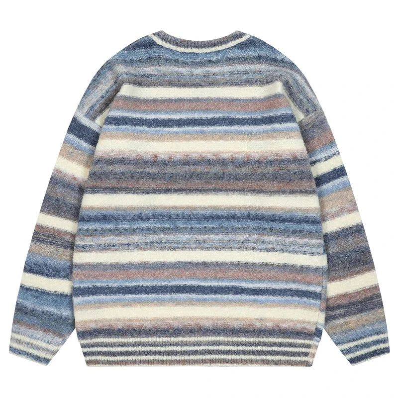 Space Dyed Stripe Sweater Newgew