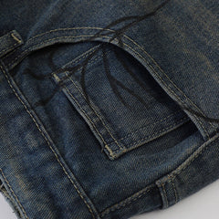 Spider Print Denim Shorts Newgew