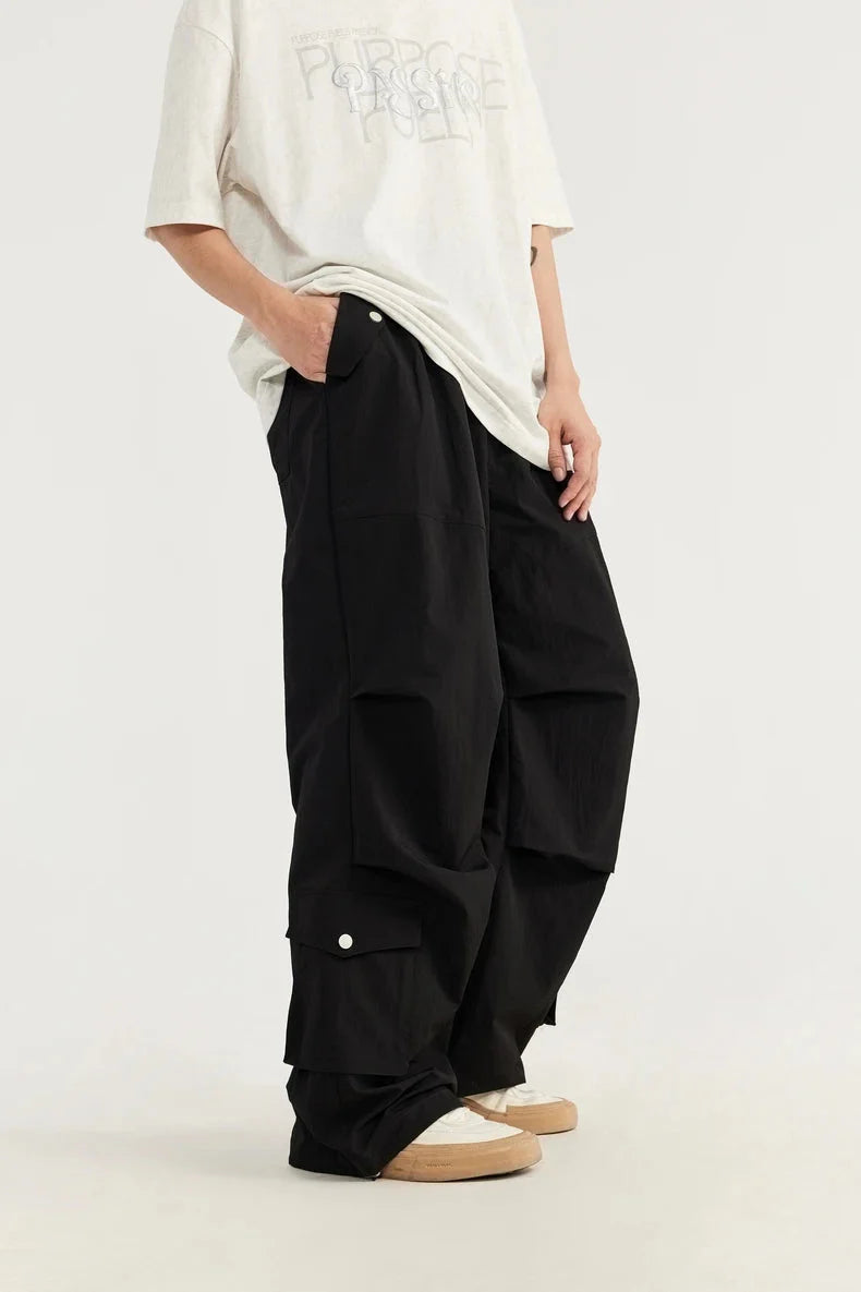 Stacked Parachute Pants Newgew