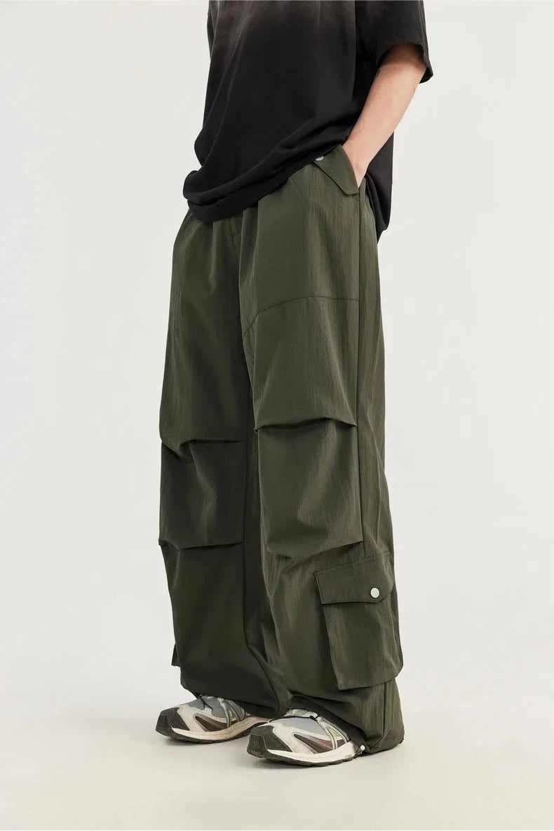 Stacked Parachute Pants Newgew