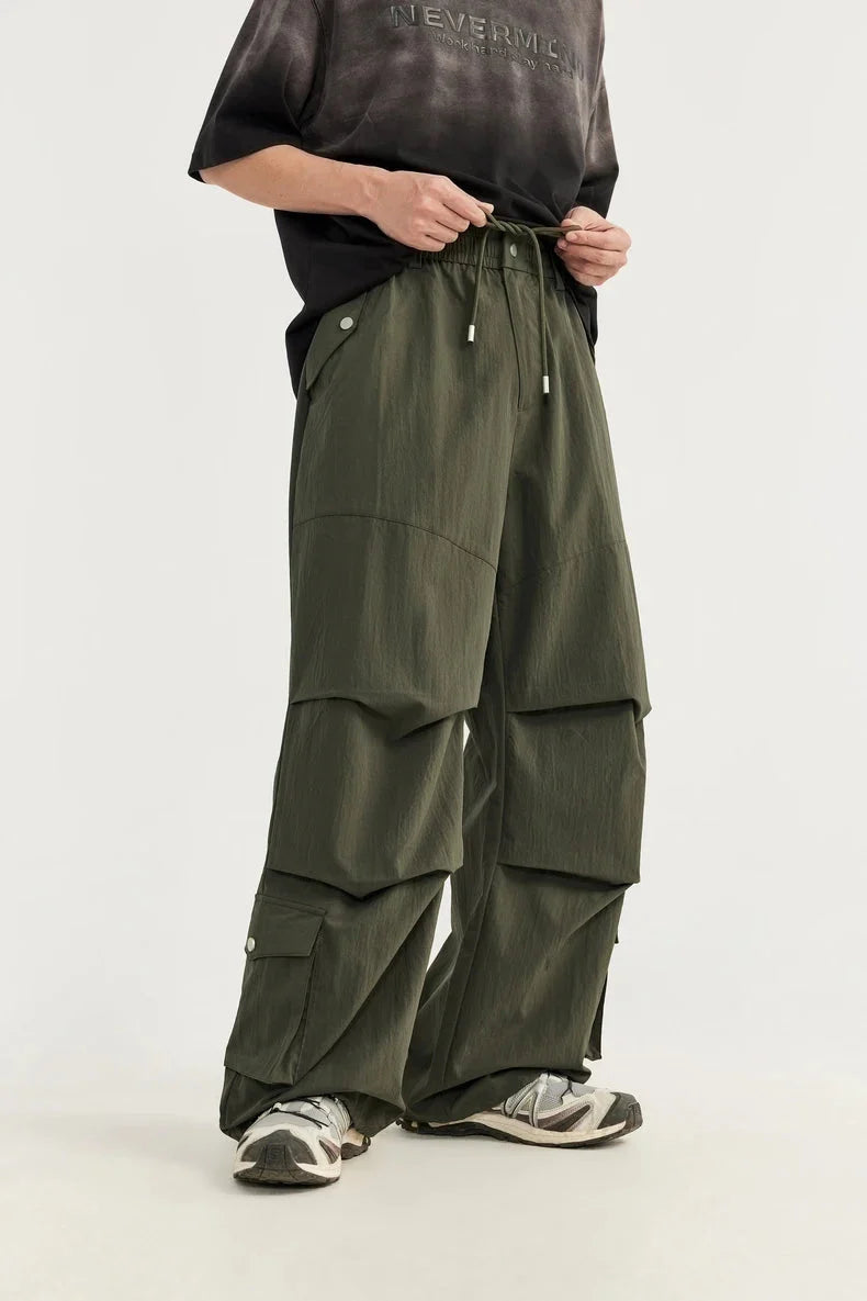 Stacked Parachute Pants Newgew