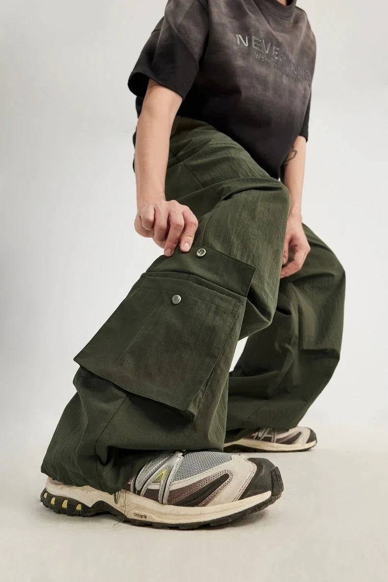 Stacked Parachute Pants Newgew