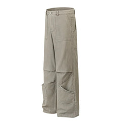 Stacked Patch Pocket Pants Newgew