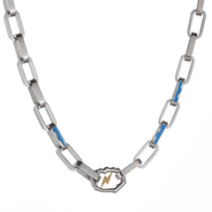 Stainless Steel Chain Lightning Necklace Newgew
