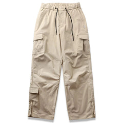 Straight Leg Twill Cargo Pants Newgew