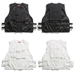 Strapped Mesh Utility Vest Newgew