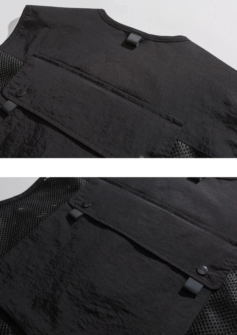 Strapped Mesh Utility Vest Newgew