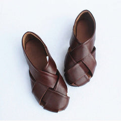 Summer Handmade Woven Sandals Single Shoes Newgew Shoes