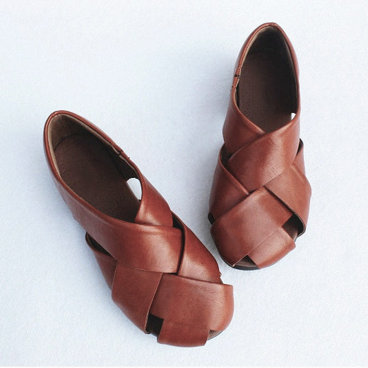 Summer Handmade Woven Sandals Single Shoes Newgew Shoes