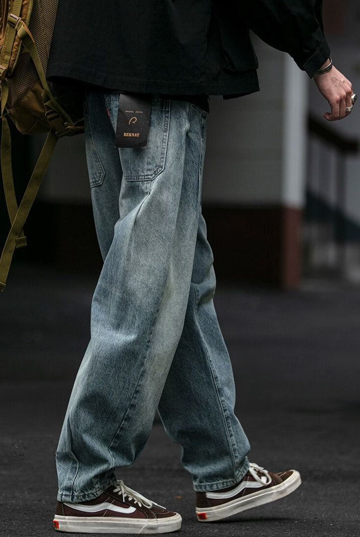 REKNAT Tapered Jeans with Keychain Newgew