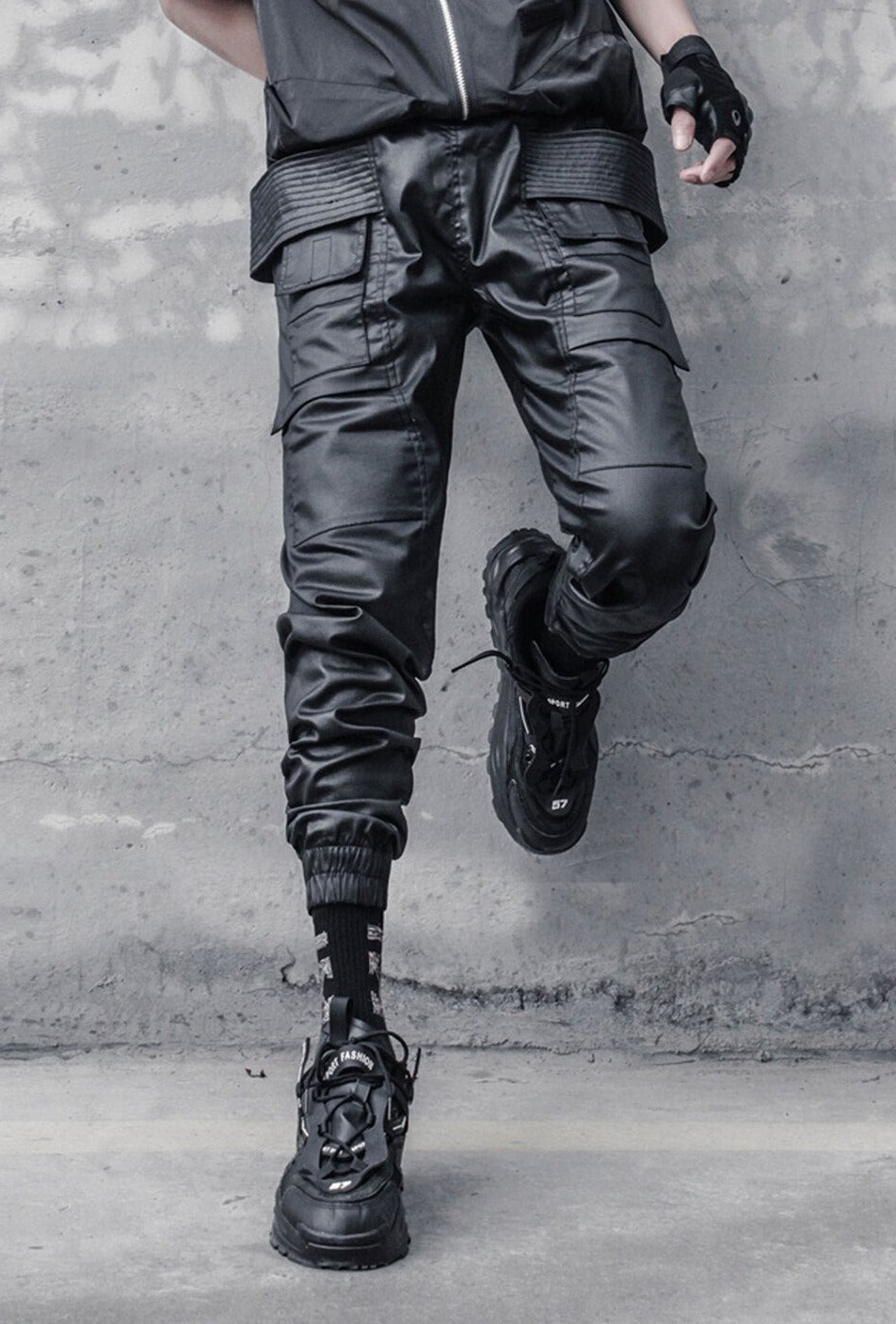 Technical Coated Cargo Pants Newgew