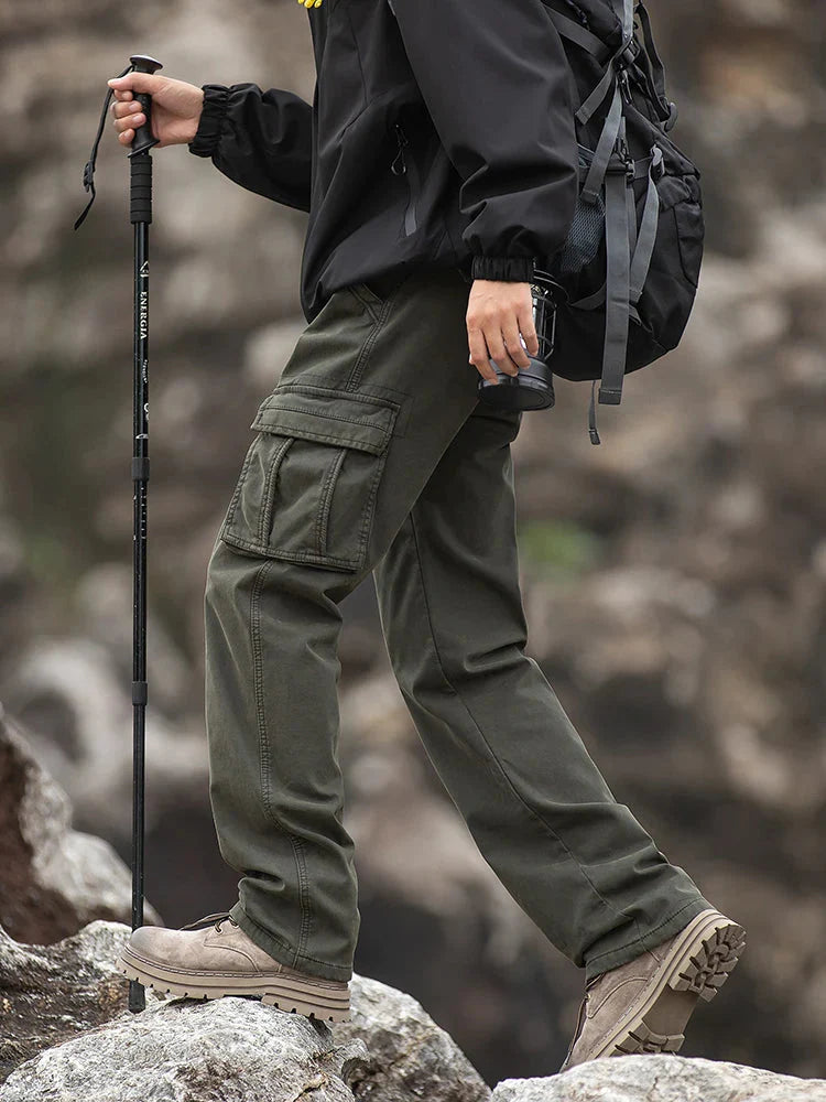 TerrainGuard Fleece-Lined Cargo Pants Newgew