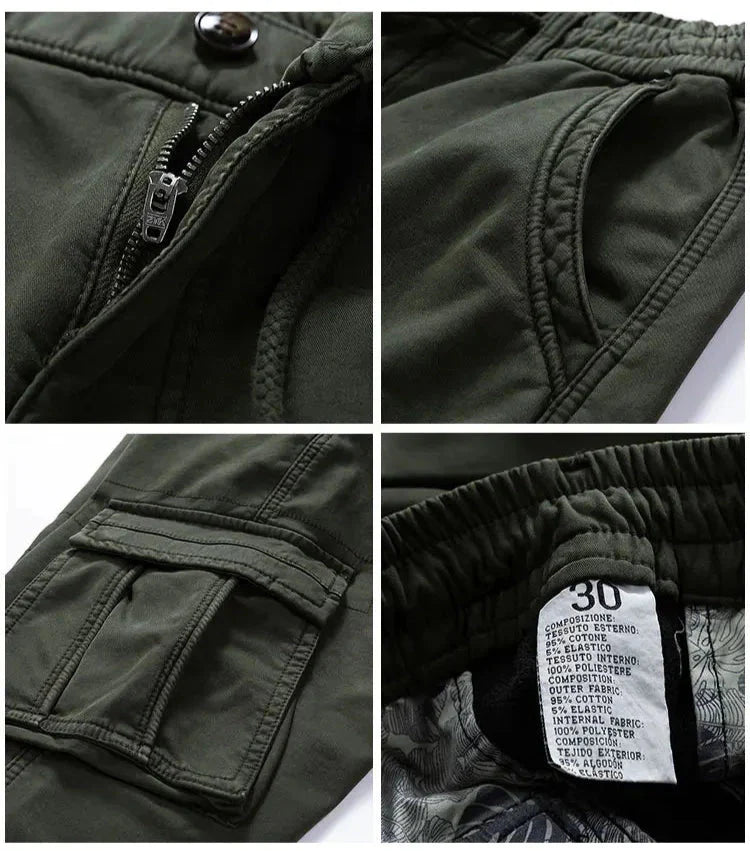 TerrainGuard Fleece-Lined Cargo Pants Newgew