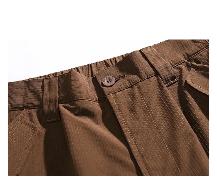 Textured Utility Cargo Shorts Newgew