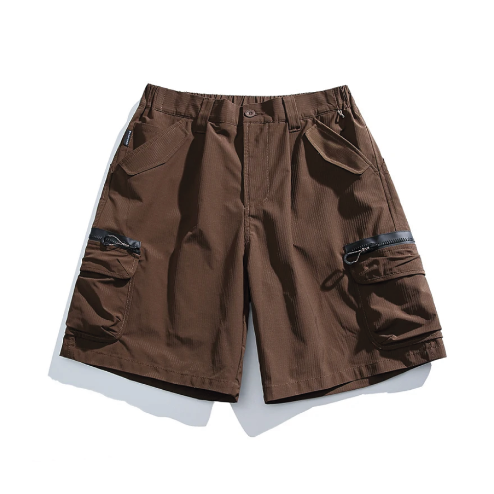 Textured Utility Cargo Shorts Newgew