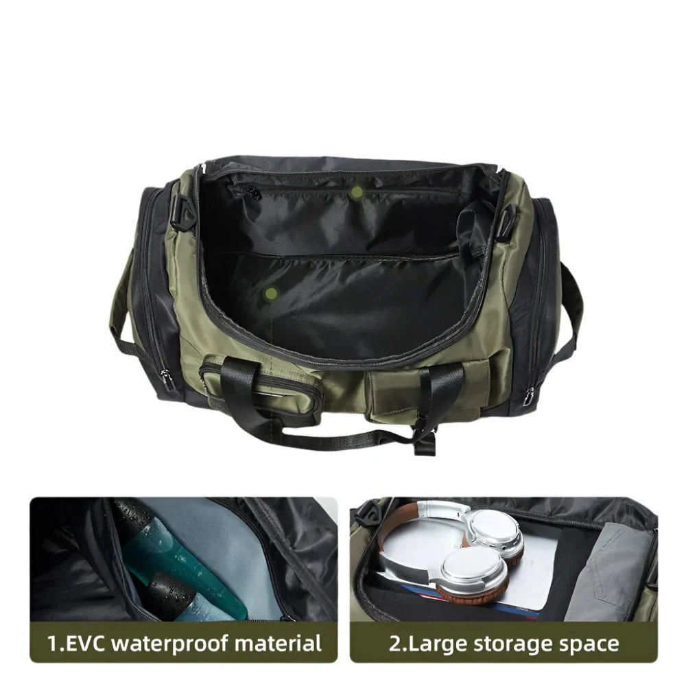 TrekPro All-In-One Travel/Gym Duffle Bag Newgew