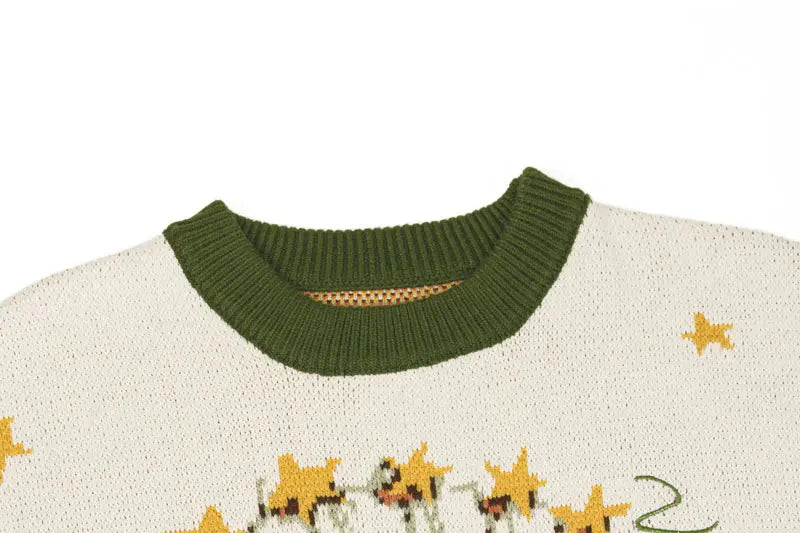 VANCARHELL 'Ferris Wheel' Knitted Sweater Newgew