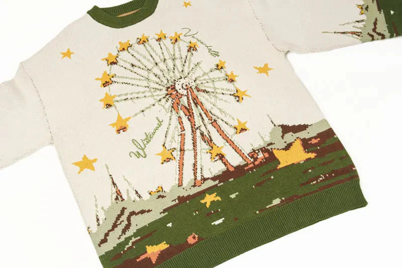 VANCARHELL 'Ferris Wheel' Knitted Sweater Newgew