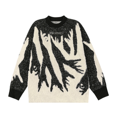 VANCARHELL Shadow Hands Mohair Style Sweater Newgew