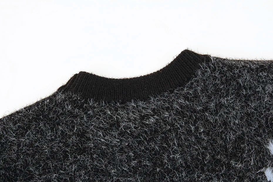 VANCARHELL Shadow Hands Mohair Style Sweater Newgew