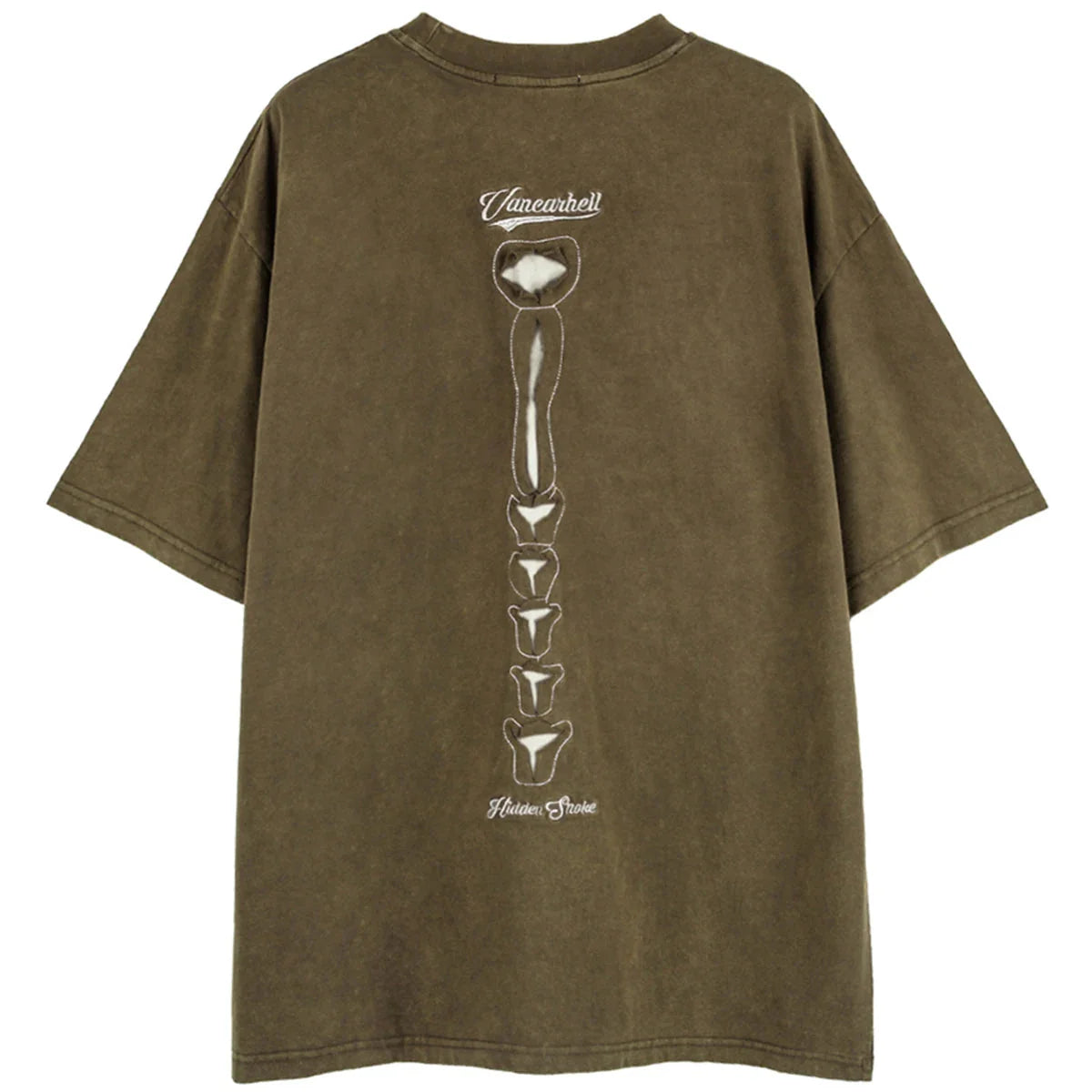 VANCARHELL Skeleton Ribcage T-Shirt Newgew