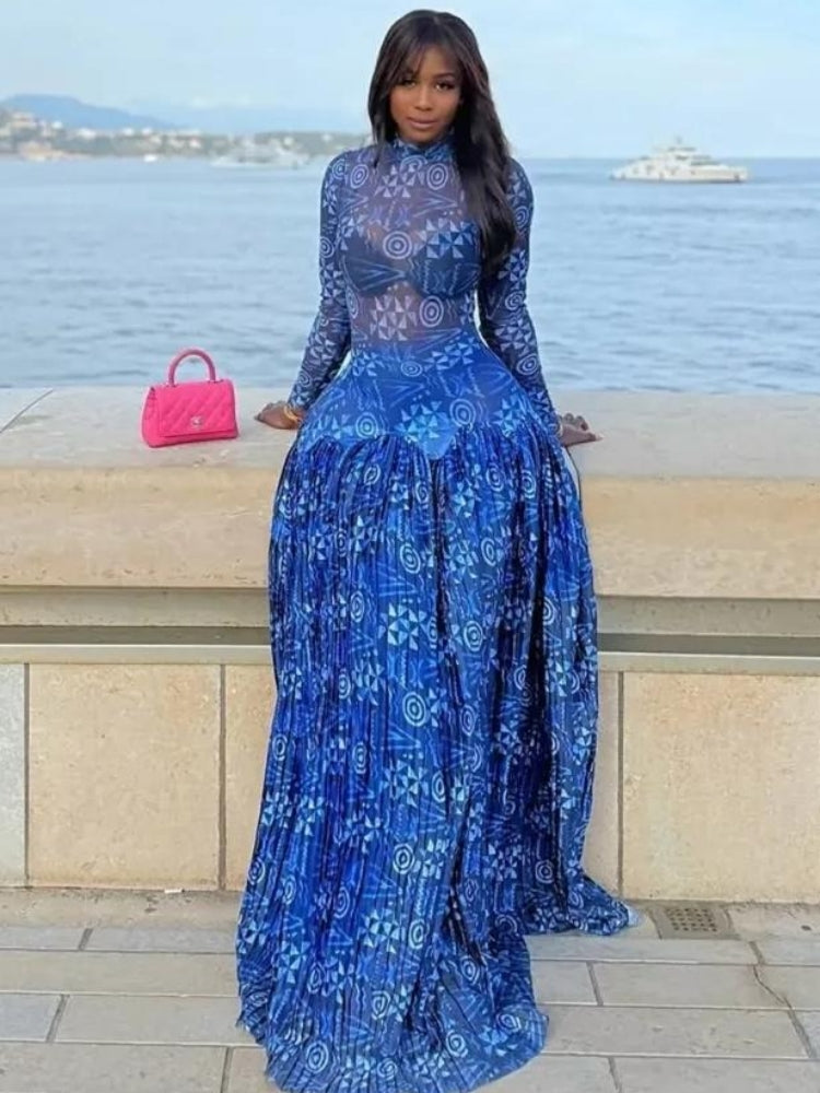 Lily Mesh Maxi Dress Newgew Dresses