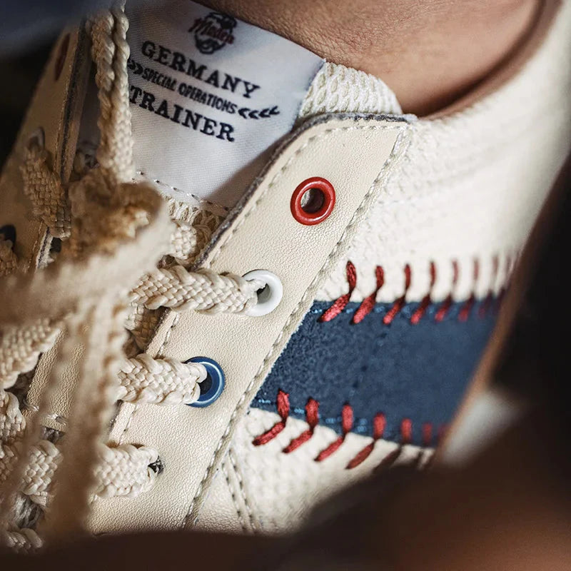 Vintage Style Baseball Sneakers Newgew