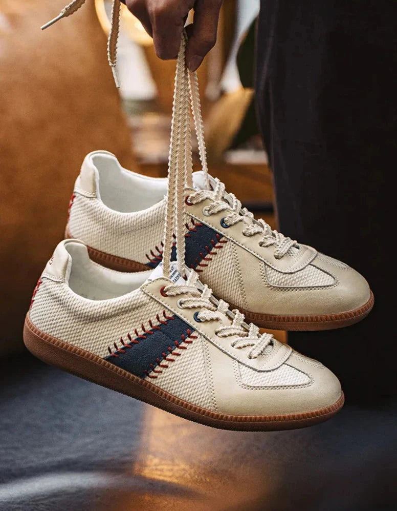 Vintage Style Baseball Sneakers Newgew