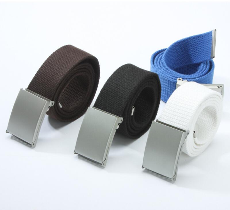 Webbing Belt with Metal Buckle Newgew